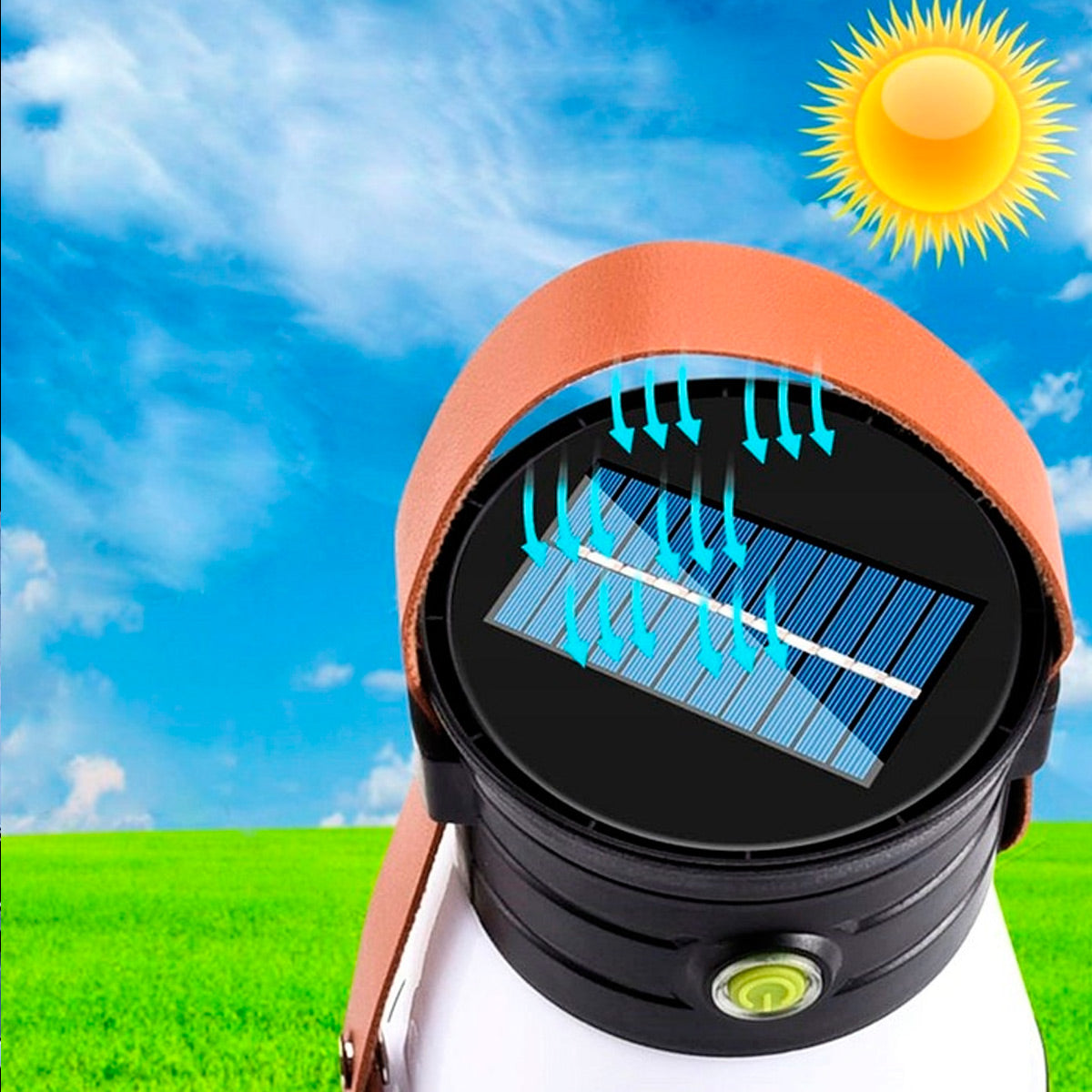 Linterna Camping Alta Potencia Powerbank LED+SMD 800 Lumenes