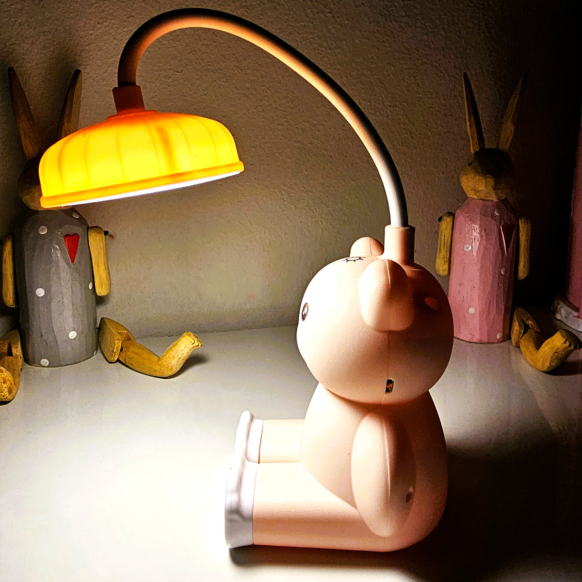 Lampara para Niños con Luz Led - 3 Colores Recargable