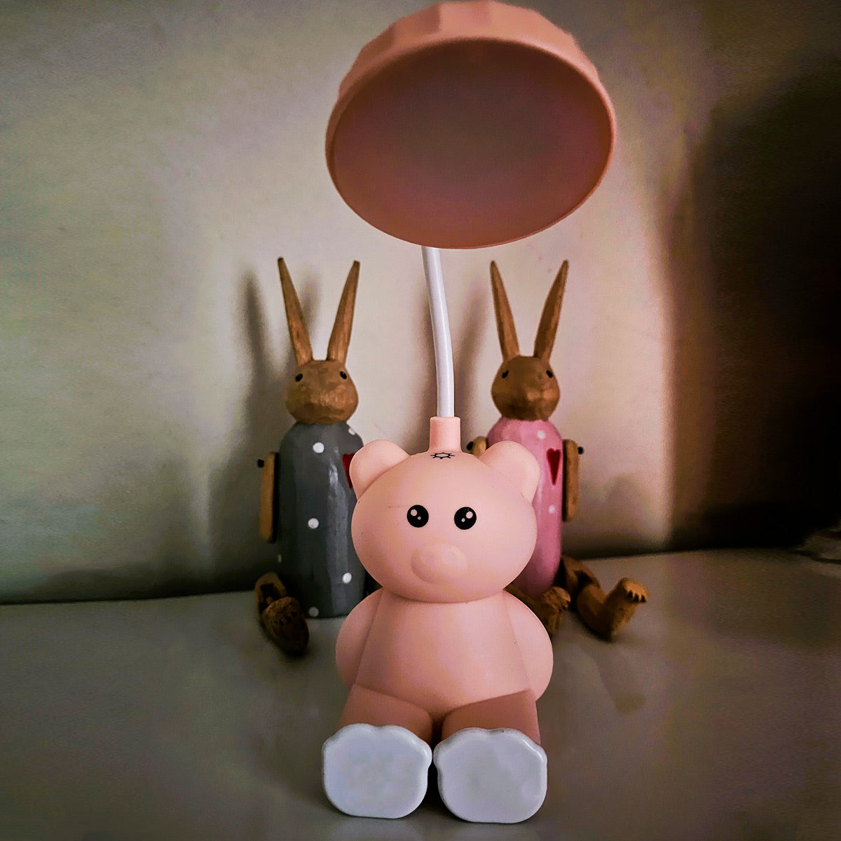 Lampara para Niños con Luz Led - 3 Colores Recargable
