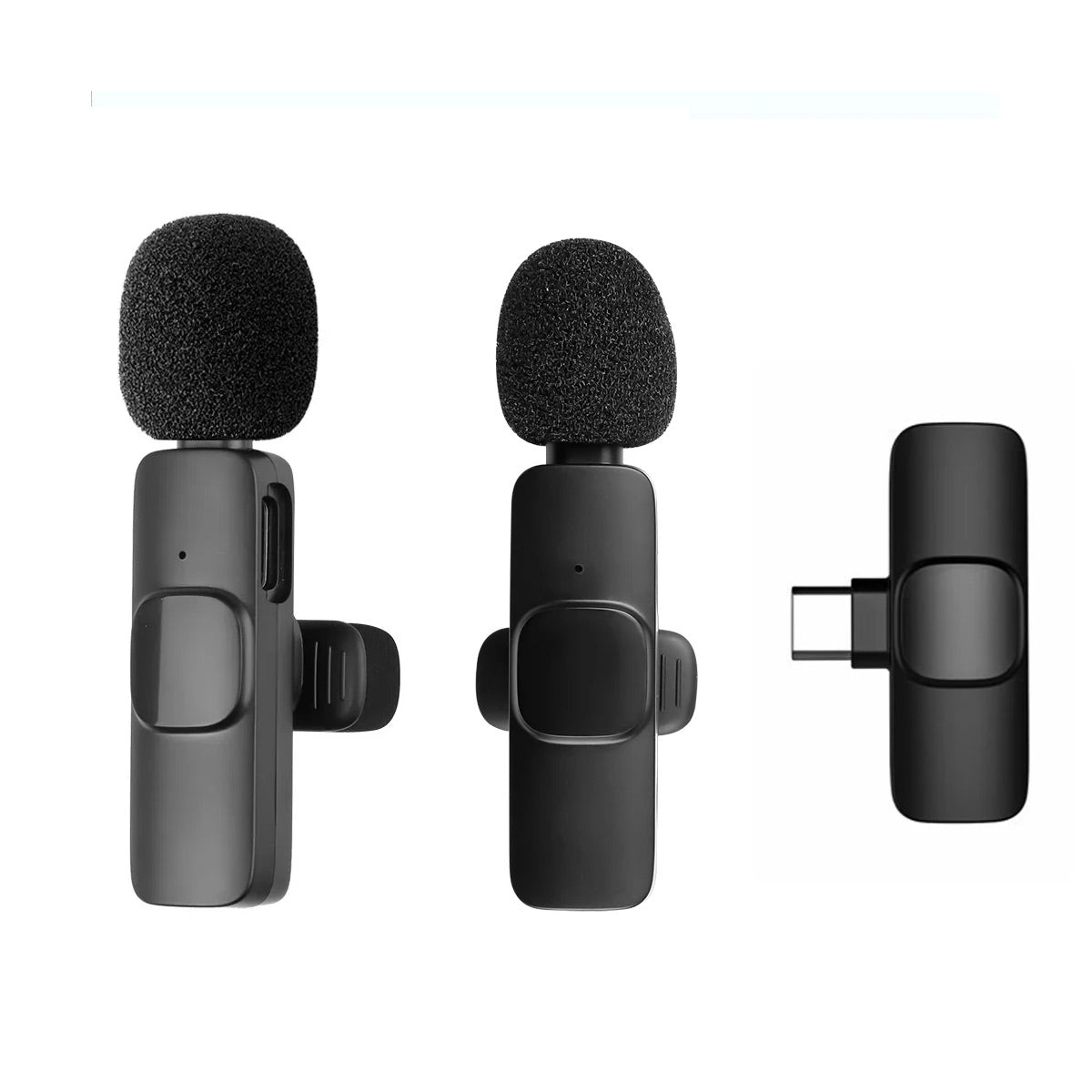 Micrófono Lavalier inalámbrico K9 Doble USB Tipo C