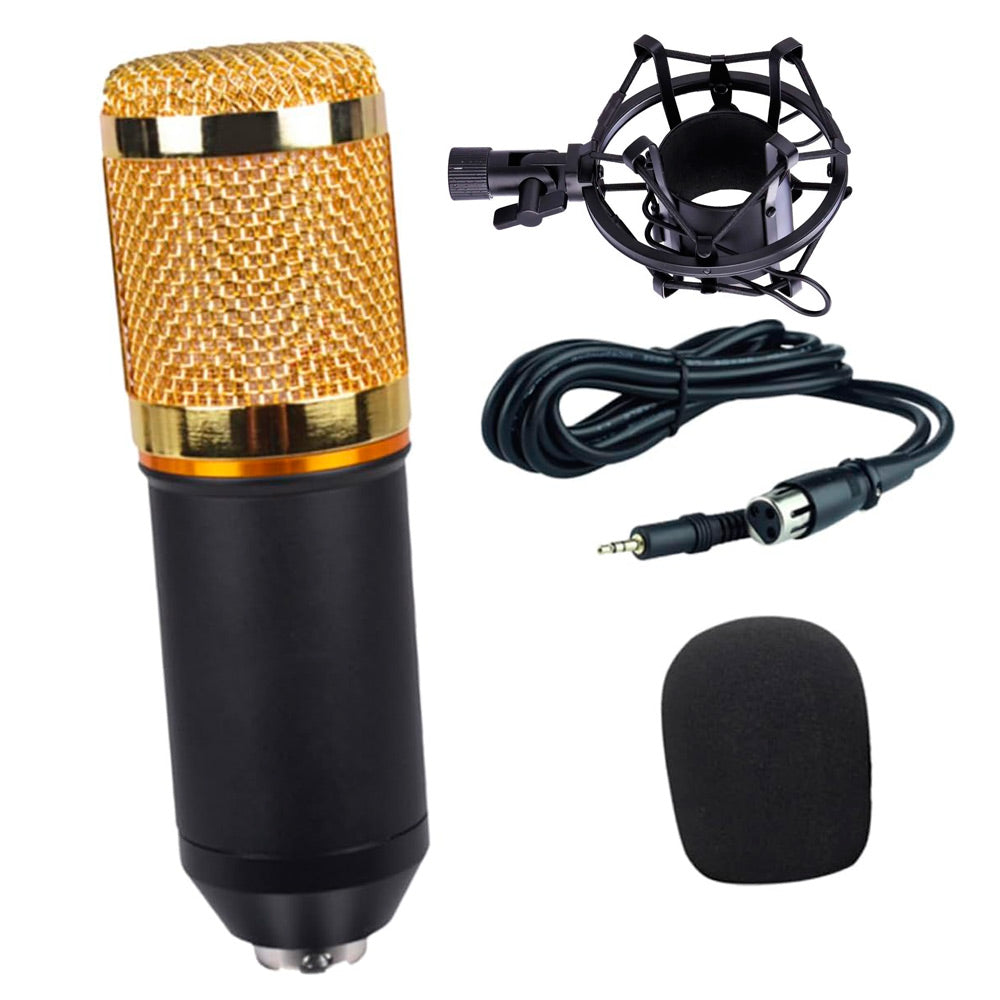 Micrófono de condensador profesional Kit de Microfono para PC