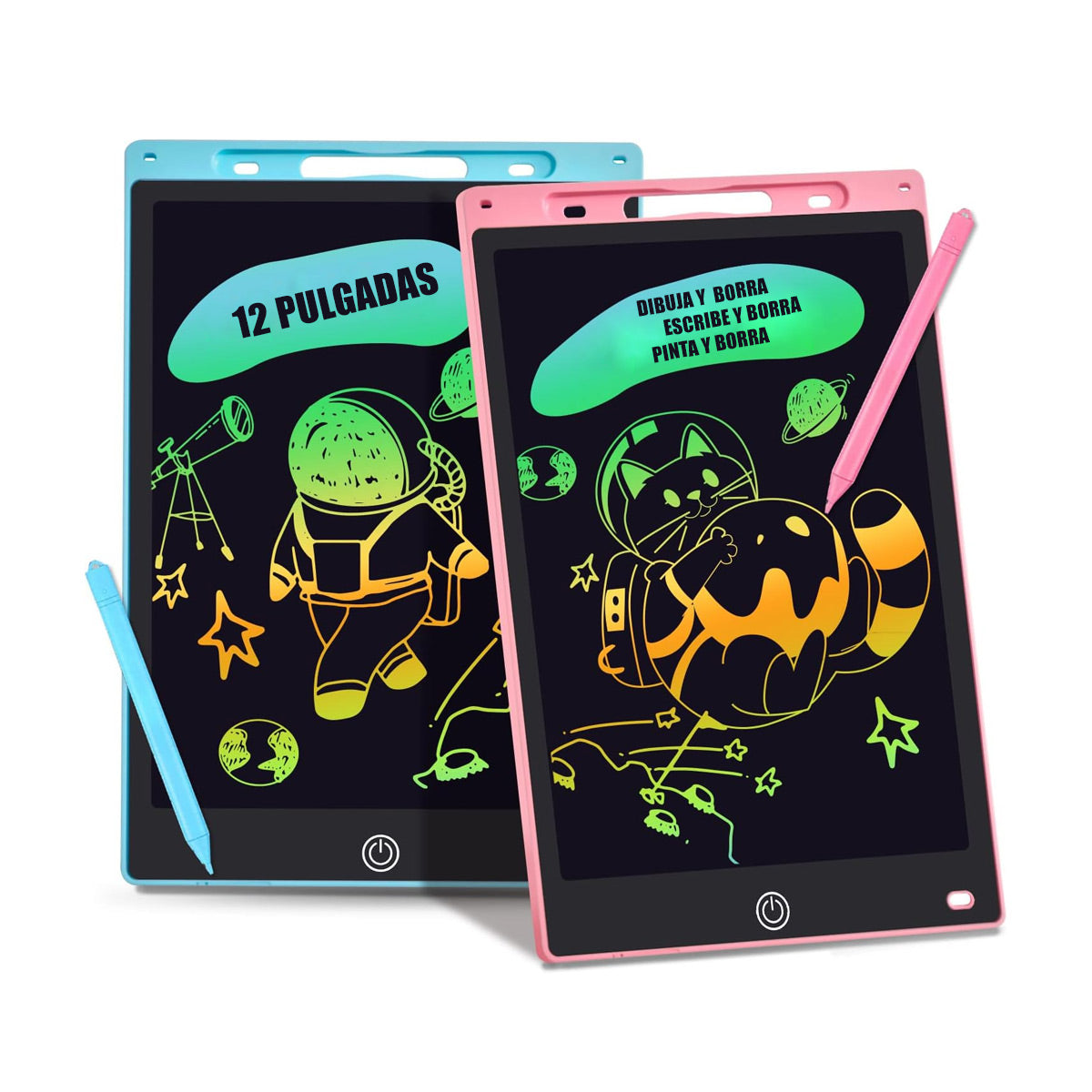Pizarra Magica Digital Led para Niños Azul