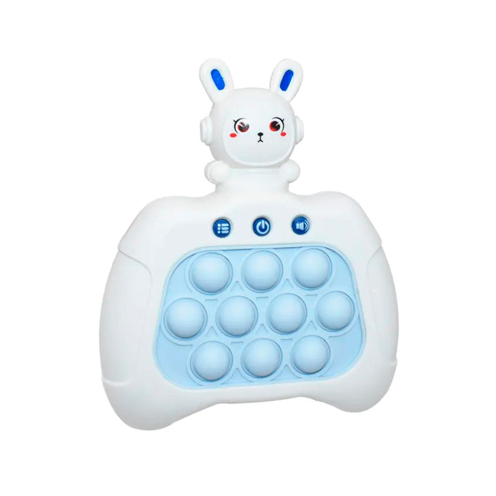 Fidget Pop It Electronico de Conejito Espacial Modelo Celeste