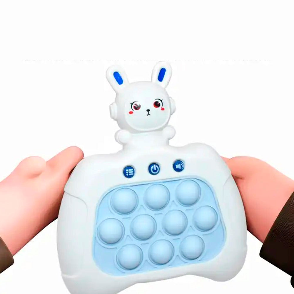 Fidget Pop It Electronico de Conejito Espacial Modelo Celeste