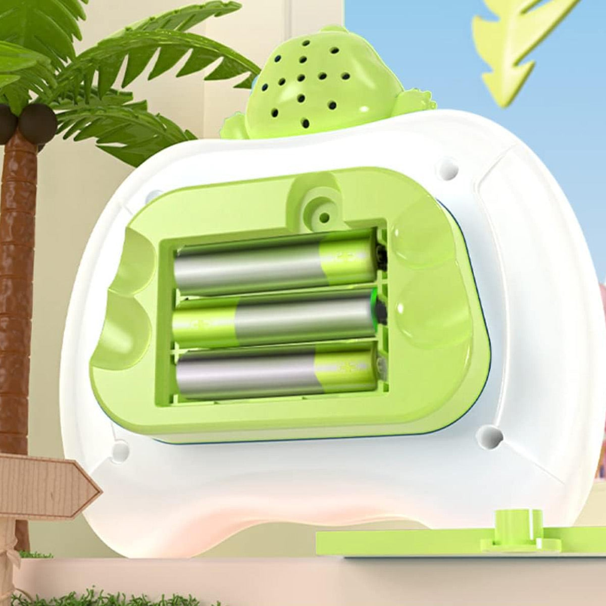 Fidget Pop It Electronico de Dinosaurio Verde