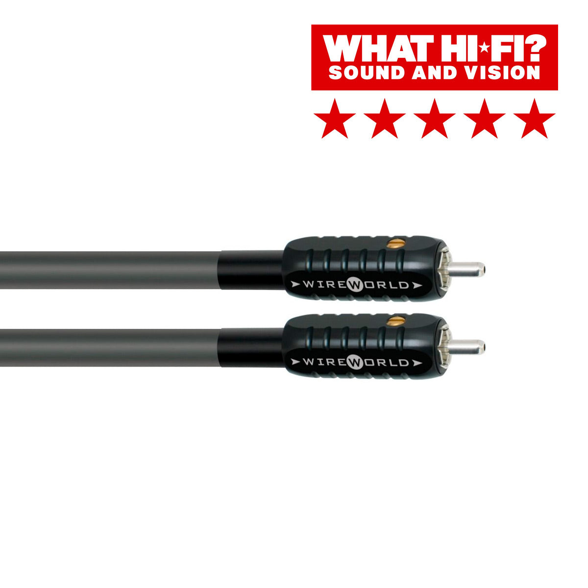 Cable de alta fidelidad RCA a RCA 1MT Wireworld Audio Equinox 7