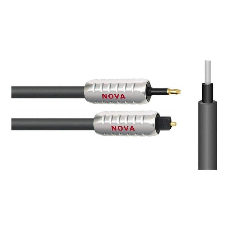 Cable Óptico Nova Toslink A 3.5mm Óptico 1.0m