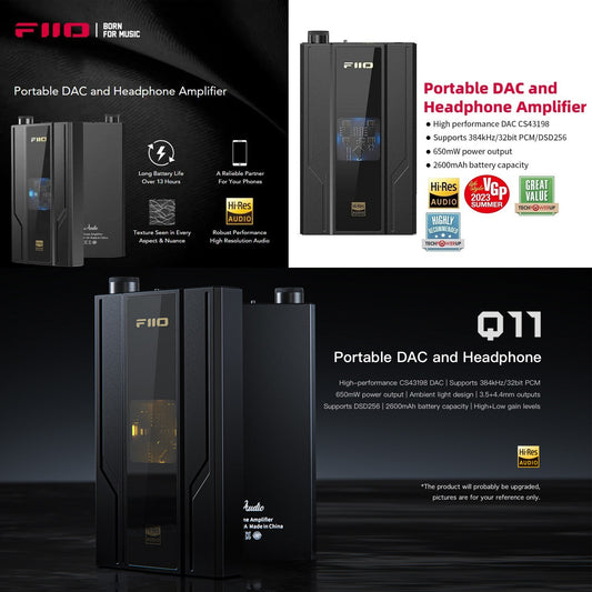 Amplificador y Dac Portatil Fiio Q11