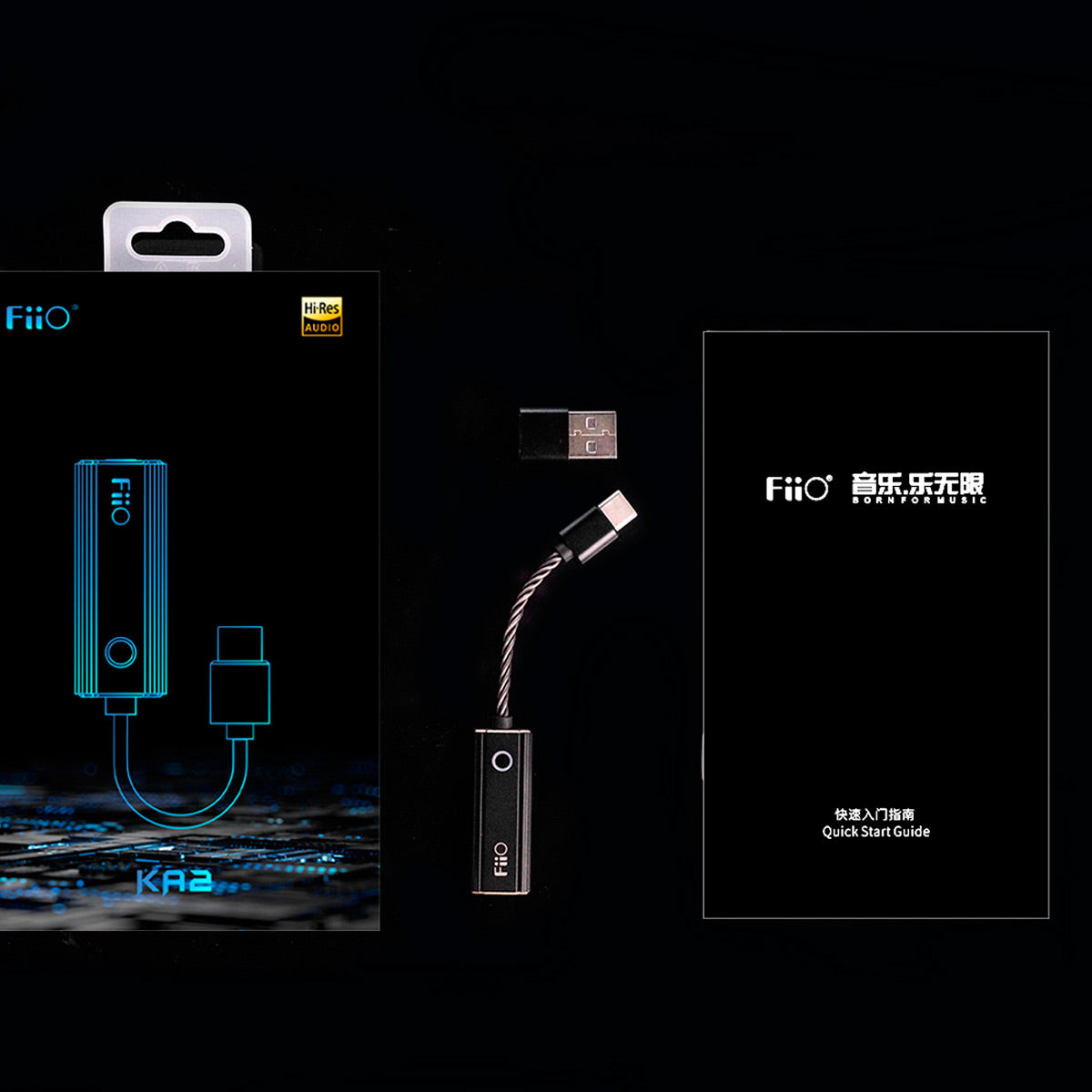 Fiio KA2 LT DAC y Amplificador Portatil Lightning