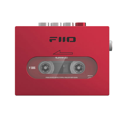 Fiio CP13 Cassette Player Portable Stereo Rojo Plateado