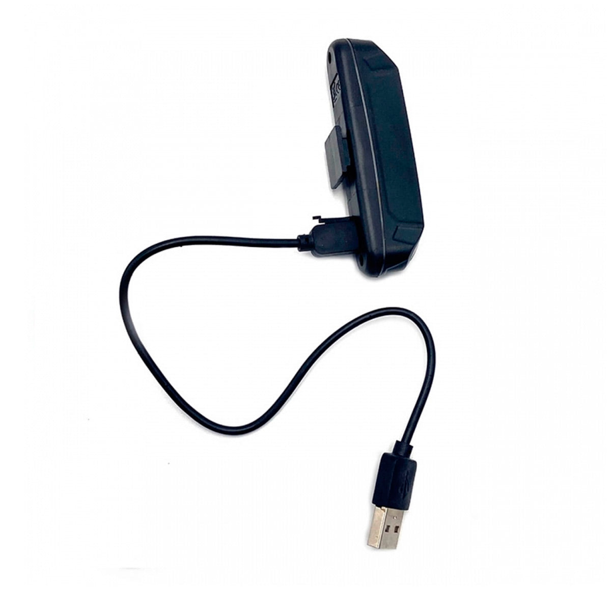 Linterna Luz Led 100 Lumenes USB de seguridad Luz Roja y Luz Azul Recargable