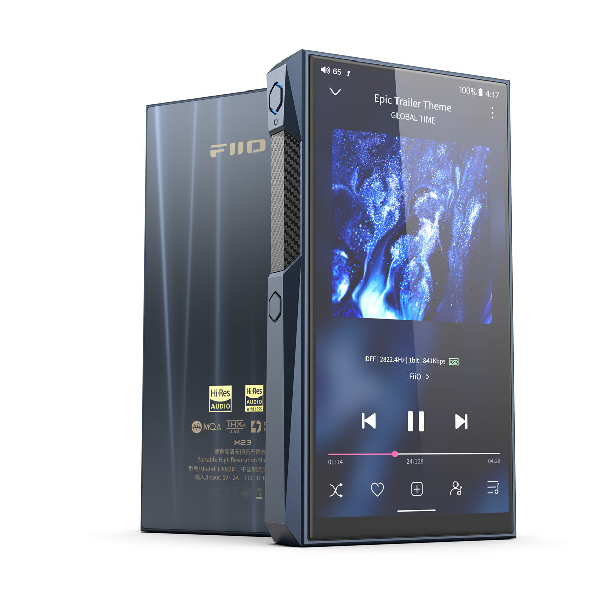 Reproductor Hi-Res Fiio M23  DSD MQA Bluetooth