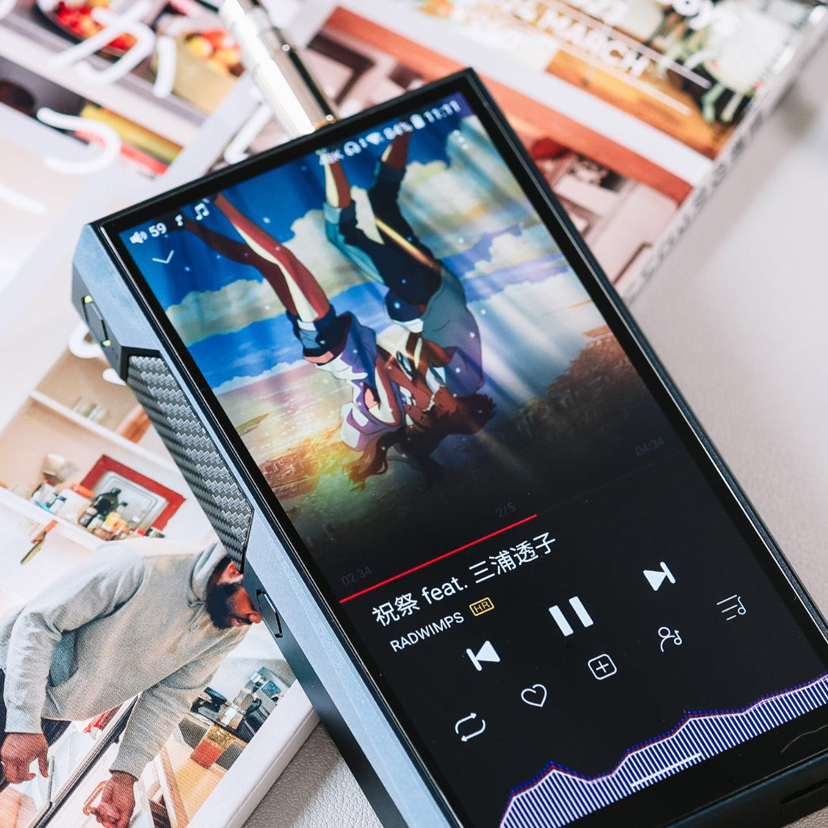 Reproductor Hi-Res Fiio M23  DSD MQA Bluetooth
