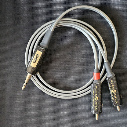 Cable Wireworld Nano Platinum Eclipse Mini 3.5mm a 2 RCA Platinum Series Pen