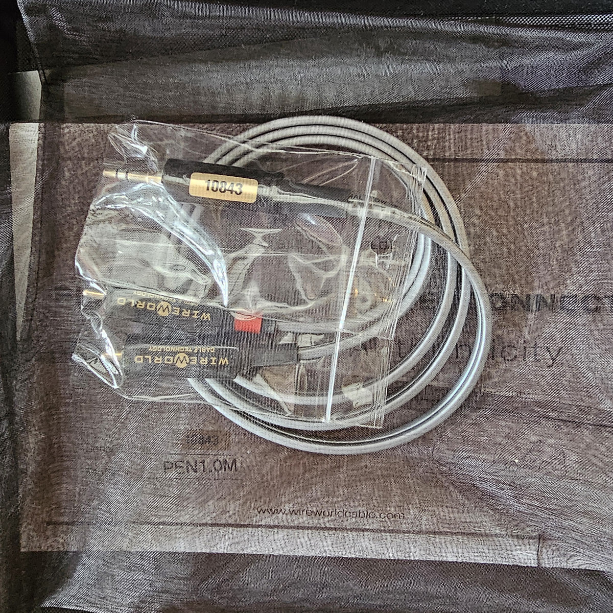 Cable Wireworld Nano Platinum Eclipse Mini 3.5mm a 2 RCA Platinum Series Pen